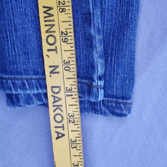 Parasuco 2016 jeans women's size 32 /31 denim blue colour western bootcut denim - Picture 12 of 14